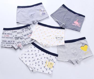 China 100 Cotton Antibacterial Underwear Panties For Boys Children Underwear Cartoon High Quality Briefs For Kids Boy for sale