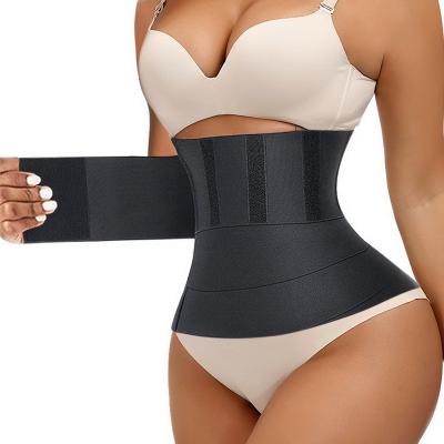 China Breathable Shapewear Belt Women Waist Trainer Slimming Tummy Wrap Waist Trimmer Postpartum Reducer Belt Shaping Body Shaper Belt for sale