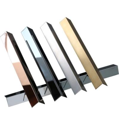 China Modern Custom Line Stainless Steel Metal Junction Color Mirror Hairline Finish Player Panel for sale