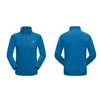 China Mens Breathable Sport 1/4 Zip Fleece Pullover Jacket for sale