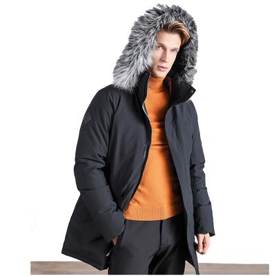 China Fashion Outdoor Anorak Breathable Duck Down Jacket Thick Hooded For Winter for sale