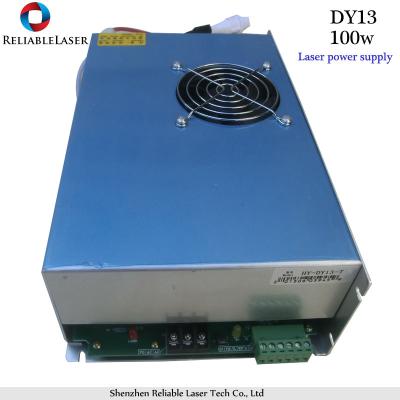 China CO2 Laser Engraving Cutting Machines DY13 100W Reci High Voltage Laser Power Supply For W4 Reci CO2 Laser Tube for sale