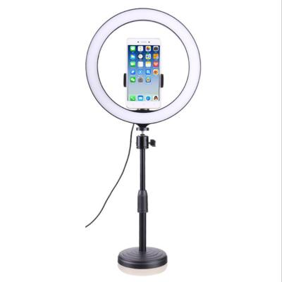 China Provide Best Supplement For Your Smartphone Shemax Large Ring Light Stand, Dimmable Ring Lamp Kits With 3 Modes For Makeup Studio Live Video for sale