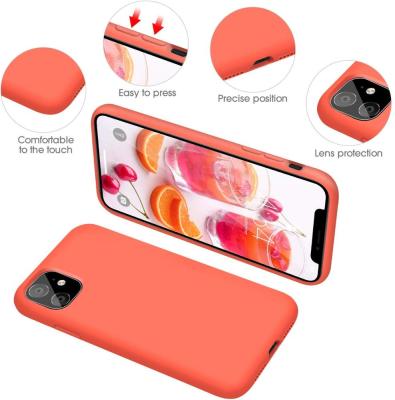 China Soft microfiber lining on interior helps protect your iPhone Shemax for iPhone x cover case shockproof, liquid silicone bumper for iPhone 8 Plus/X /xs/xr/ max phone back cover xsmax/11Pro for sale