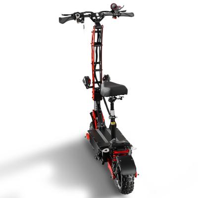 China Unisex EU UK USA GUNAI dropshiping current 5600W red folding electric scooter mountain scooter with adjustable seat for adult for sale