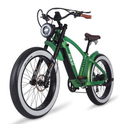 China New Fashion 1000w Aluminum Alloy Fat Tire 26 Inch Snow Mountain Bike Motorcycle Electric Scooter For Adult for sale