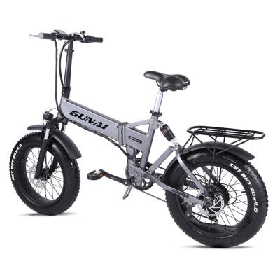 China New Design 48V 500W Aluminum Alloy Fashion Electric Folding Bike/Fat Tire Electric Bike/City E-Bike For Daily Life for sale