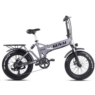 China EU warehouse arrival aluminum alloy 20 inch fat tire electric bike for vacation for sale