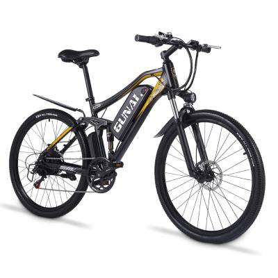 China Aluminum alloy EU warehouse 27.5 inch 48v lithium lion battery ebike 500W city ebike for sale