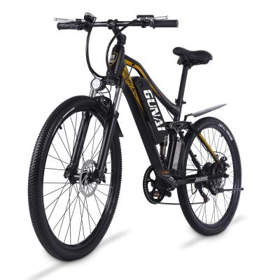 China Latest 27.5 Inch Aluminum Alloy Big Tire Electric Bicycle Strong Power E-Bike For Adult for sale