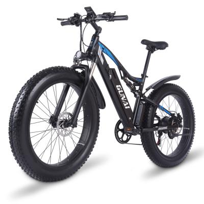 China Dropshipping Aluminum Alloy Cheap Brushless E-Bike 1000W Motor Mountain Cycle For Beach for sale