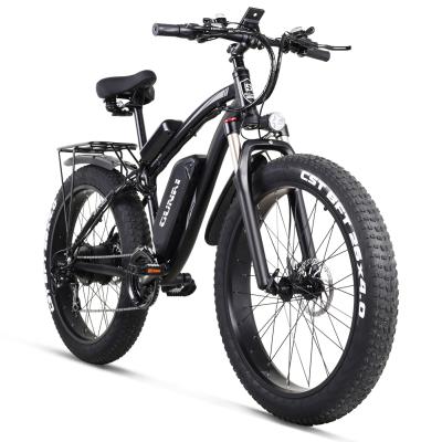 China Latest Arrival 1000W Aluminum Alloy Electric Mountain Bike With Removable Battery For Gift for sale