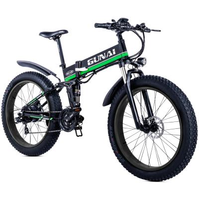 China Fashionable EU cheap ex-factory warehouse price electric bike 26 inch fat tire mountain bike for sale