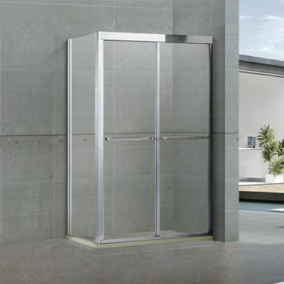 China Safety China Supply Stainless Steel Double Sight Motion Shower Screen for sale