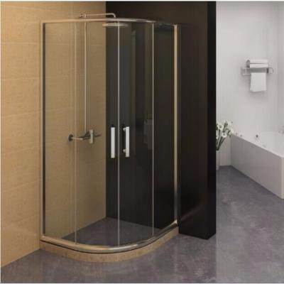 China Easy Install Factory Promotion Aluminum Alloy Easy Install Sliding Shower Stall for sale