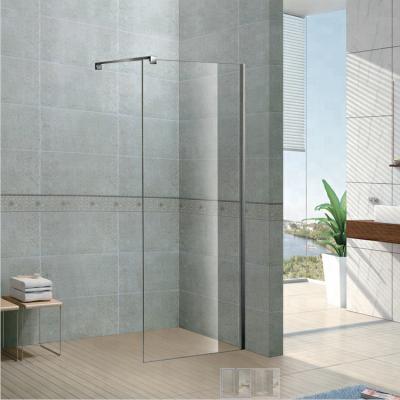 China Modern Easy Install Economical Aluminum Walk-in Shower Panel Shower Screen for sale