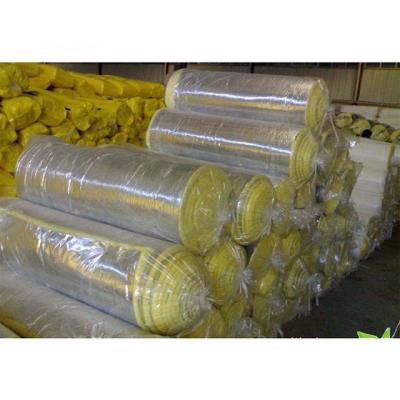 China Building metal structure soundproof and fireproof glass wool insulation used for house wall and roof for sale