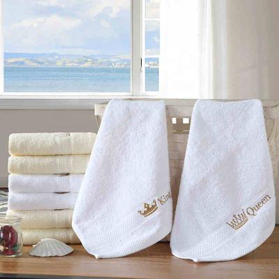 China Compressed Luxury 16's Staple 100% Cotton Turkish Quick Dry Long Small White Square Face Towel With Logo Customized for sale