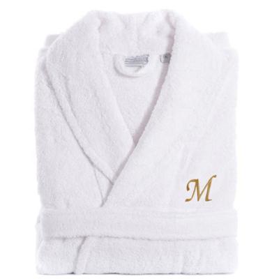 China Luxury Hotel Collection QUICK DRY 100% Cotton Terry Cloth Bathrobe Unisex for sale