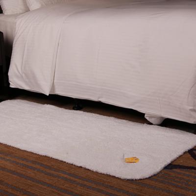 China Sales Hotel Bathroom Mats Quick Water Absorption Cotton Sustainable Eco-Friendly Warm Bath Cover for sale