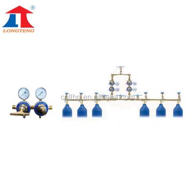 China Brass oxygen cylinder manifold with oxygen cylinders for welding for sale