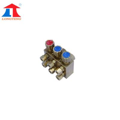 China Brass Gas Valve Dispenser Gas Separation Panel Cutting Machine For Cutting Torch Gas Dispense for sale