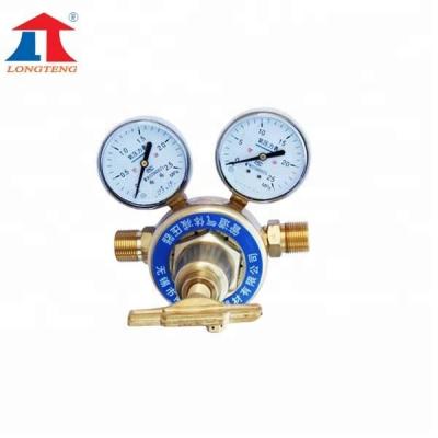 China Control High Quality Wuxi Longteng Oxygen Combustible Gas Brass Gas Regulator Flow Meter For CNC Cutting Machine for sale