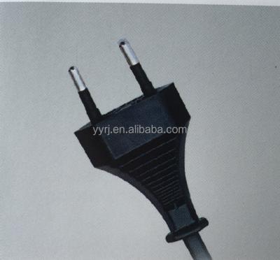 China european home appliance power cord with pvc cable/eu power cord with plug for sale