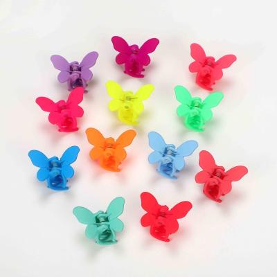 China European and American style Japanese and Korean cute crochet butterfly color sweet new candy girl with knocks cut hairpin Forest Hair Accessories for sale