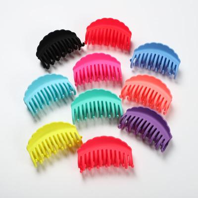 China Frosted Gripper New Color fashion female hairpin Korean European and American style large ladies for sale