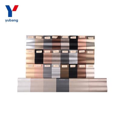 China China Aluminum Color Card Supplier China Color Card Aluminum Extrusions Profile For Sale for sale