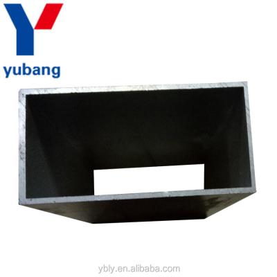 China Custom Decorations Aluminum Extrusion Aluminum Square Tube Sizes With High Quality for sale