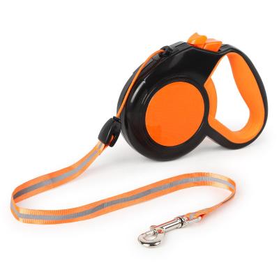 China Reflective Small And Medium Dog Leash Automatic Pet Dog Pull Rope Automatic Retractable Leash Harness for sale