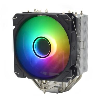 China 5H120E-HB-ARGB 5 Processor Heatpipe AMD Intel CPU Heatsink Cooler Argb CPU Fans For Computer I7 Intel AMD Cooler for sale