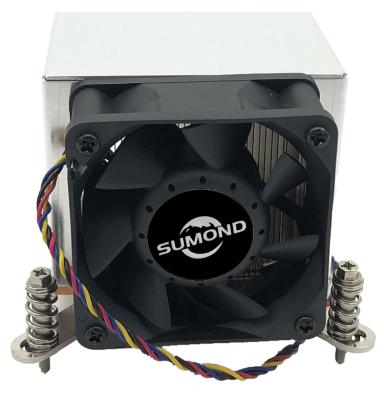 China Pure Copper Radiator LGA2011 1155 1151 Active CPU Fan Heatsink CPU CPU Desktop Computer Air Cooling Radiator for sale