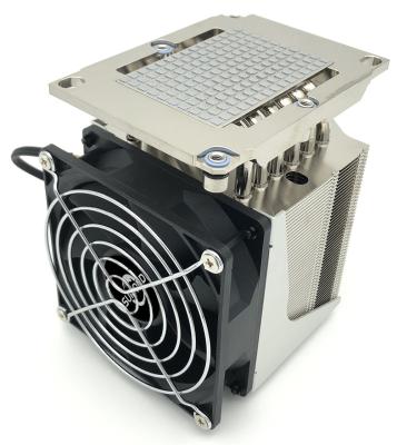 China Intel Rectangular Active Desktop Heatsink 4u 6 CPU Fan LGA3647 Silent Workstatio for sale