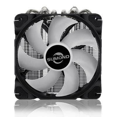 China CPU CPU Heatsink PC Cooling Case Cooling Silent CPU Heatsink CPU Fan PC PWM Heatpipe Desktop Cooler for sale