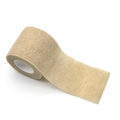 China Avoid Injury Printed Cohesive Self Adhesive High Elastic Bandage for sale