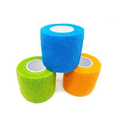 China Avoid Wounds Waterproof Cohesive Bandage Nonwoven Elastic Bandage for sale