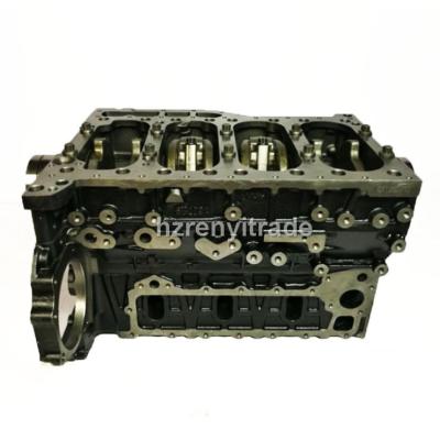 China High Quality CAST IRON Auto Parts 4HG1 4HG1T Diesel Cylinder Head For Truck 4HG1 Short Crankcase Engine for sale