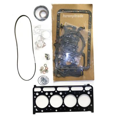 China High quality KV2203 overhauling overhaul head gasket set full complete repair kit kits for Kubota V2203 standard size for sale