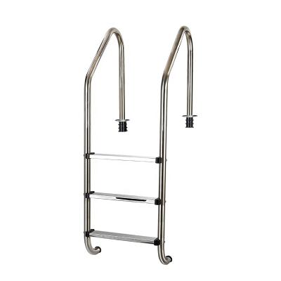 China 304 Concrete Cheap Swimming Pool Or Spa Pool Price Pool Stainless Steel Ladder / Above Ground Swimming Pool Step Ladder for sale