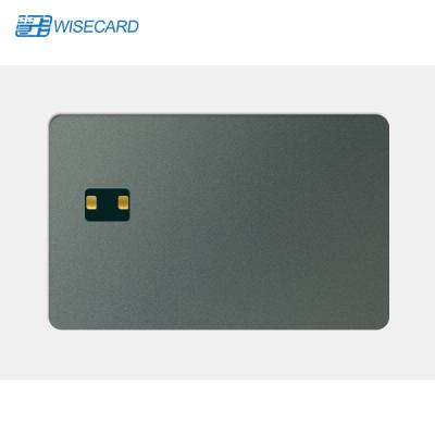 중국 WCT 와이즈카드 검은 NFC 카드 13.56Mhz NTAG213 금속 NFC 명함 판매용