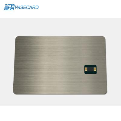 China Schnelles Ablesenmetallvisitenkarte NFC goldenes silbernes heißes Stempeln zu verkaufen