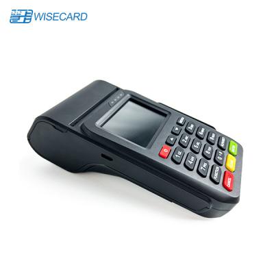 China Mastercard Smart Portable Linux POS Terminal With 0.3M Pixel Camera Encrypted Keyboard for sale