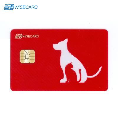 Cina PVC di stampa trasparente Smart Card, carte in bianco del PVC con il chip in vendita