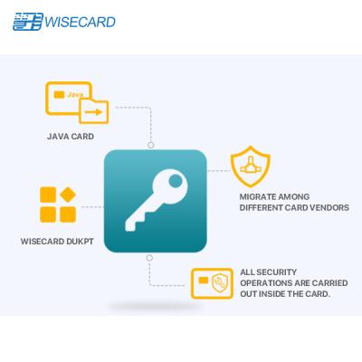 Cina DUKPT Java Card Applet, applicazione di sistema di Smart Card in vendita