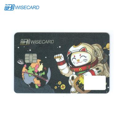 China 13.56MHz Plastic PVC RFID NFC Card CR80 Custom Printed for sale