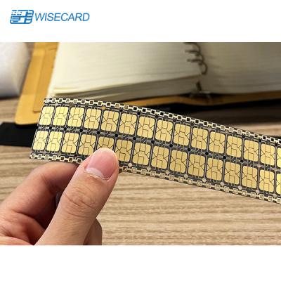 China Dual Interface 6PIN Silver / Gold EMV Standard Payment Chip 32bit CPU Core EEPROM Memory for sale