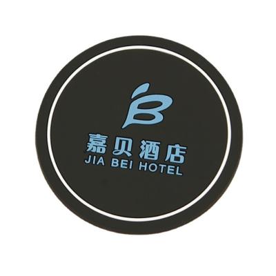 China Cartoon Figure in 2D or 3D Personalized Custom PVC Coffee Coaster Place Mats with Your Logo for sale